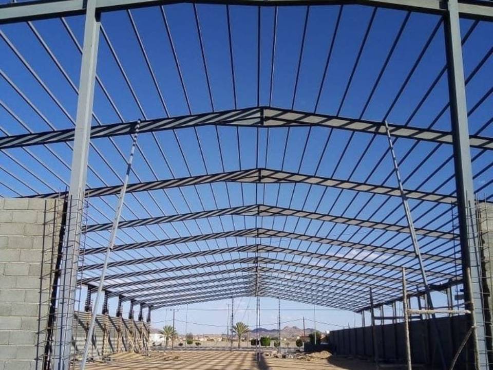 تركيب هناجر مستودعات ومخازن